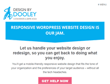 Tablet Screenshot of designbydooley.com